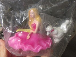 &quot;&quot;Barbie In A Pink Dress With White Poodle Dog&quot;&quot; - Cake Topper - £10.30 GBP