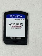 Assassin&#39;s Creed III 3 Liberation PlayStation PS Vita Cartridge Only Tested! - £11.20 GBP