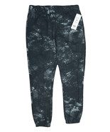 Harmony Balance Women&#39;s Yoga Pants Elastic Waist Size M Black Green Tie Dye - £19.59 GBP