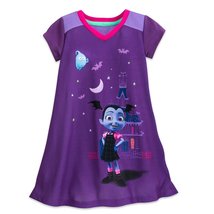 Disney Vampirina Nightshirt for Girls Size 3 Purple - £23.87 GBP