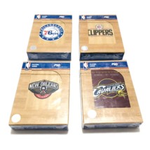 4 DECKS NBA BASKETBALL STANDARD PLAYING CARDS PELICANS 76ER CLIPPERS CAV... - $28.45