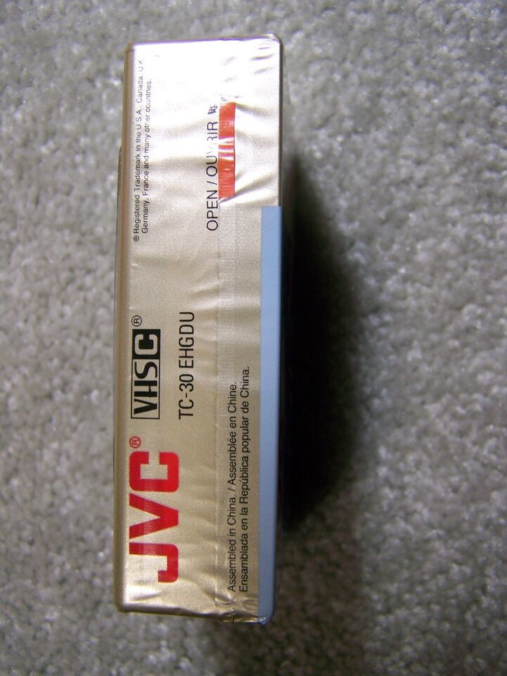 VHS-C Cassettes - JVC Brand (7 new - 5 shown) w/ 2 used blank Item image 3