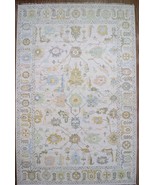Over Size 12x18Ft  White Washout colourful Turkish wool Carpet, Oushak A... - £2,868.81 GBP