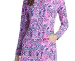 NWT Ladies IBKUL KRISTA HOT PINK CANDY PINK Long Sleeve Mock Golf Dress ... - £55.03 GBP
