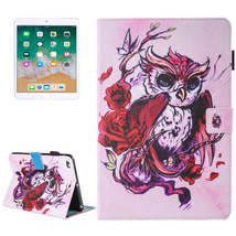 For iPad Air / iPad Air 2 Painting Butterfly and Owl Pattern Horizontal Flip Lea - £7.90 GBP