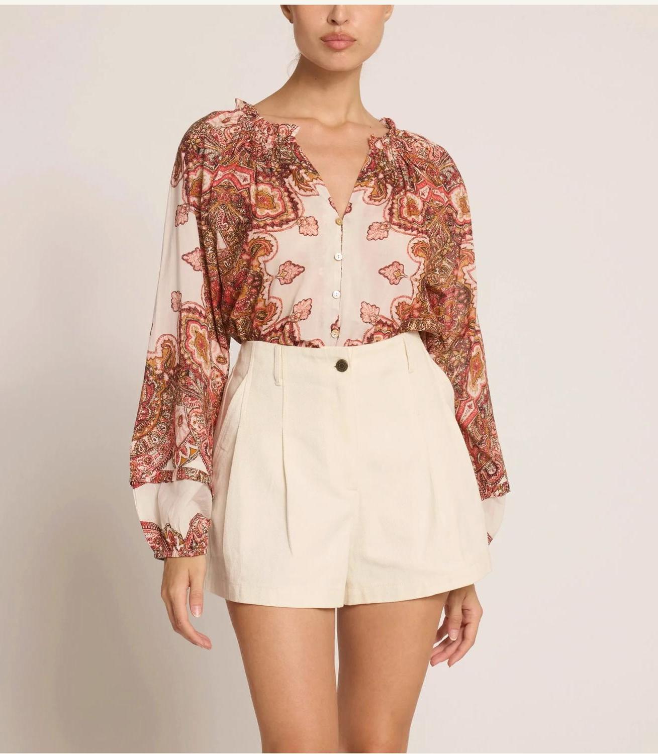 Cleobella Alicia Blouse Foulard Paisley - $120.00