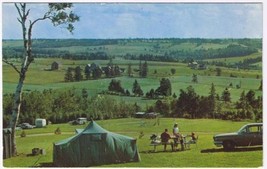 Prince Edward Island PEI Postcard Family Camp Sites - £2.35 GBP