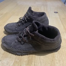 Skechers Relaxed Fit 49013 Chukka Boot Totem Suede Women&#39;s Size 10 Brown - $420.89 MXN