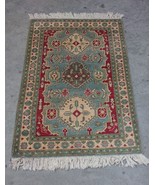 Hand Knotted Persian Farahan Boho 3x4 Rug - £194.83 GBP