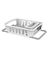  Expandable Dish Drying Rack Utensil Holder Kitchen Countertop Dish Drainer - $339.09 MXN