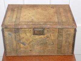 Vintage Restorff &amp; Bettmann Glycerole For Oiling Shoes Display Tin - $1,459.53 MXN