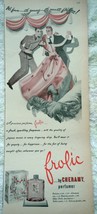 Frolic by Cheramy Perfumer Print Advertisements Art 1940s - £5.58 GBP