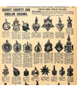 1969 Secret Society Charms Mason 1901 Repro Advertisement Sears Jewelry ... - €25,76 EUR 1969 Secret Society Charms Mason 1901 Repro Advertisement Sears Jewelry ... - €25,76 EUR