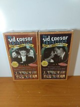 Lot of 2 Sid Caesar VHS tapes, Love &amp; Laughter, Professor..Clowns.. Seal... - £8.61 GBP