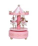 AUNMAS Merry-Go-Round Music Box Carousel Musical Box for Christmas Weddi... - $13.56 CAD