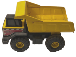 Tonka Dump Truck 354 Hasbro C-239A Pressed Steel Yellow Toys Jumbo Boys ... - $34.96