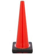 FC-120 Orange Traffic Safety Cone with Black Base, 12&#39;&#39; H - $355.25 MXN
