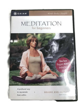 Gaiam Meditation For Beginners DVD Deluxe Edition with Maritza - $7.66