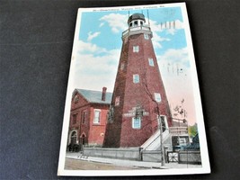 Observatory, Munjoy Hill, Portland, Maine-1932, Ben Franklin One Cent-Postcard. - £8.54 GBP