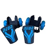 Neon Pop n Lock Street Rollers Blue Roller Skates Shoe Attachment LED Wh... - $14.84