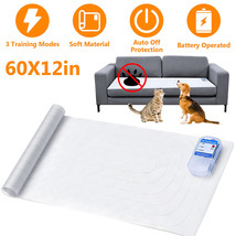 Electronic Pet Training Mat Safe Shock Training Pads 60 in X 12 in for D... - $72.99