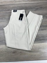 Adidas Climalite Three Stripes Ecru Golf Pants Mens Size 33 X 34 Athletic  NWT - £25.61 GBP