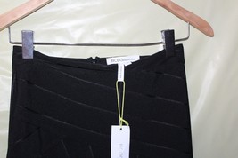 BCBG Generation Black Pleat Bottom Skirt Size Women&#39;s 2 - £34.90 GBP