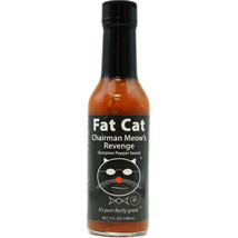 Fat Cat Chairman Meow&#39;s Revenge Scorpion Pepper Hot Sauce - £6.29 GBP
