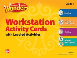 Reading Wonders, Grade 1, Workstation Activity Cards Package (ELEMENTARY... - $19.06