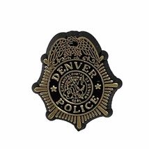 Denver Colorado Police Department Law Enforcement Plastic Lapel Hat Pin - £7.97 GBP
