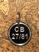 CB Radio 27/81 Novelty Ofcom Regulatory Emblem / Badge or Keyfob Key Rin... - £9.50 GBP