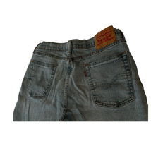 Levis 514 Jeans Mens 34x32 Slim Straight Fit Denim Blue Outdoor Casual Z... - £13.56 GBP