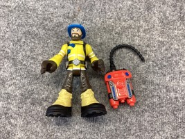 Fisher-Price Rescue Heroes Forrest Fuego Firefighter Action Figure  &amp; Ac... - £7.90 GBP