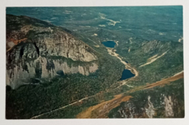 Franconia Notch Aerial View New Hampshire NH Plastichrome UNP Postcard c1960s - £3.97 GBP