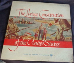 The Living Constitution of The United States – Vintage Full Length LP Record - £7.75 GBP