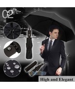 50+ Anti-Uv Sun Rain Protection Windproof 3 Folding Umbrella Auto Open C... - £21.48 GBP