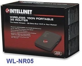 Wireless 150N 3G Portable Router, Intellinet 524803 - £117.01 GBP