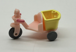 Sylvanian Families Calico Critters Baby Pink Tricycle Bike Replacement Furniture - £8.43 GBP