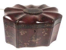 Bombay Company Jewelry Box  Hope Chest Butterfly Design - $84.14