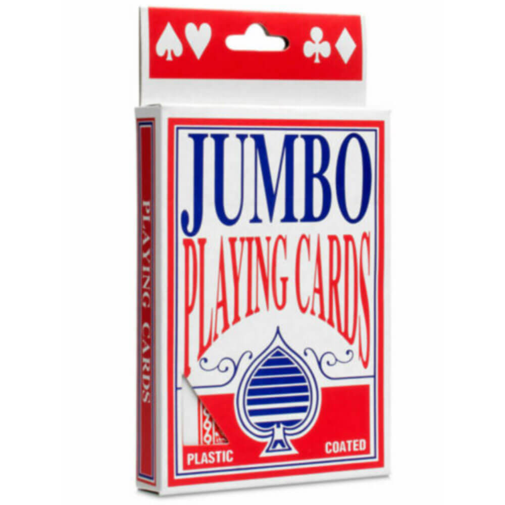 Jumbo Size Playing Cards - $20.27
