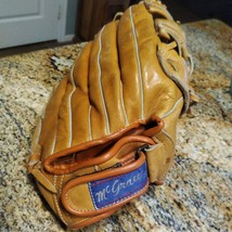 Big Mcgraw Brown Leather Right Hand Throw Baseball Glove Super Flex Pro ... - $38.61