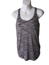 Lululemon Tank Top With Bra Women Size 10 Light Sleeveless Round Neck Cr... - £20.36 GBP