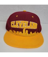 Cleveland Statement Adjustable Hat Cap Red and Yellow - £11.10 GBP