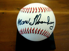 Marv Throneberry New York Yankees Mets Signed Auto Vtg Wilson Oaa Baseball Jsa - £119.06 GBP