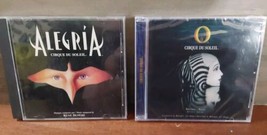 Cirque Du Soleil 2 CD Lot Alegria O CD Musical Las Vegas Show - £9.11 GBP