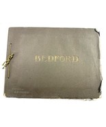 Antique Photo Book Of Bedford, England By C.F. Timaeus 16 Black/White Ph... - $1,473.82 MXN