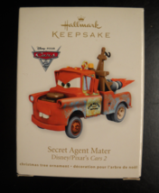 Hallmark Keepsake Christmas Ornament 2011 Secret Agent Mater Disney Pixars Cars2 - £8.78 GBP