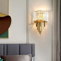 New Post-modern Light Luxury Crystal Wall Lamp - £175.81 GBP+