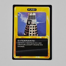 Dalek Exterminate Flash Doctor Who CCG TCG Card Game PROMO Dr Davros - £12.78 GBP