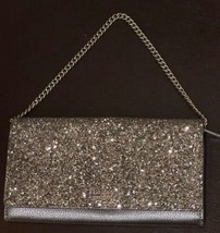 Kate Spade Milou Laurel Way Glitter Gunmetal Wallet/Clutch - $59.40